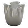 Fazzoletto Taupe Vase by Paolo Venini and Fulvio Bianconi