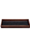 Febe Ebony Lines Long Rectangular Valet Tray