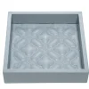 Febe Floral Square Valet Tray Large
