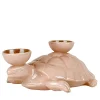 Fiamme Bestiali Pink Turtle Ceramic Candleholder