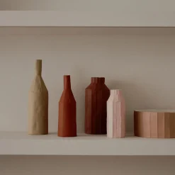 Fide Corteccia A16/Camoscio Decorative Bottle