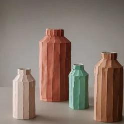 Fide Corteccia C12/Roza antico Vase