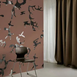 Find Me In The Dark Nutmeg Wallpaper by Magnus Gjoen