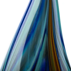 Fire Drop Multicolor Murano Glass Vase-Sculpture #3