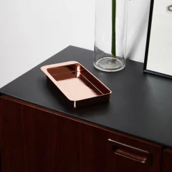 Firenze Rectangular Copper Empty Pocket Tray
