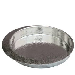 Firenze Round Silver Empty Pocket Tray