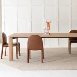 Florian II Orange & Transparent Vase by Borek Sipek