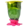 Flower Green and Fuchsia Large Vase by Gaetano Pesce