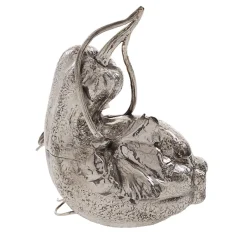 Folded Pumpkin Sterling Silver Box