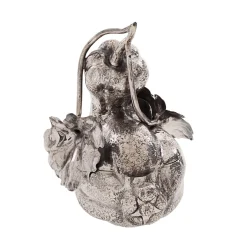 Folded Pumpkin Sterling Silver Box