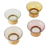 Fondamenta Vetrai Set of 4 Briccola & Murano Glass Candleholders