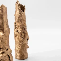 Forma Fluida Bronze Candle Holder