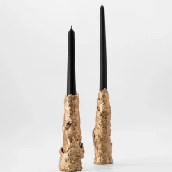Forma Fluida Bronze Candle Holder