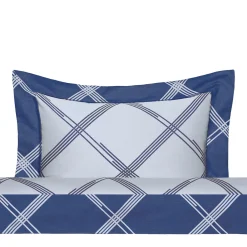 Four Generations Jacquard Blue China US King Sheet Set