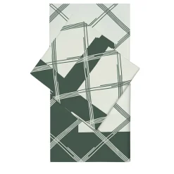 Four Generations Jacquard Huntergreen US King Sheet Set