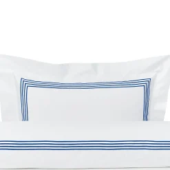 Four Generations White & Bright Blue US King Duvet Cover