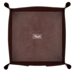 Franzi Brown Leather Valet Tray