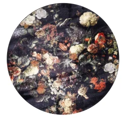 Frida Floral Round Rug