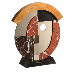 Friends Oval Polychrome Table Mirror