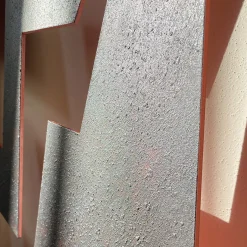 Fulmini Aluminum Sculpture Burn