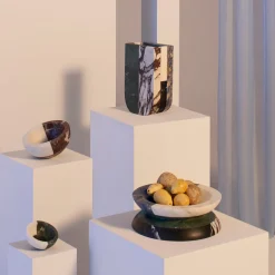 Gae Multicolor Marble Bowl by Arthur Arbesser