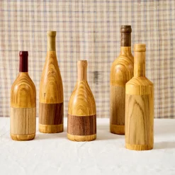 Gallinara Limited Edition Wood Decorative Bottle #9