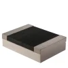 Galucharme Black Rectangular Box by Nino Basso