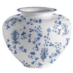 Garden Of Eden Large Amphora Porcelain Vase H28Cm