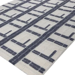 Geometric Ace Hand Knotted Rug by Vimar 1991