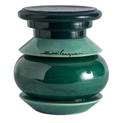 Geometric Green Candle Holder