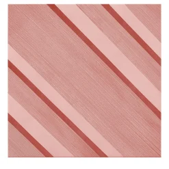 Geometrie d'Ombra Diagonal Motif Ruby Red Ceramic Tile