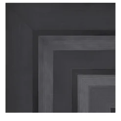 Geometrie d'Ombra Square Motif Coal Black Ceramic Tile