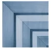 Geometrie d'Ombra Square Motif Blue Ceramic Tile