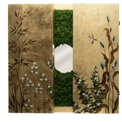 Giù in cortile Triptych