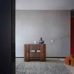 Giardino Light Wool and Viscose Rug by Carlotta Fortuna