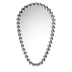 Gioiello Drop Chromed Mirror by Nika Zupanc