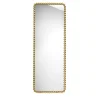 Gioiello Free Standing Gold Mirror by Nika Zupanc