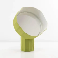 Girasole 20 Lime-Green Table Mirror by Paronetto and Botticelli