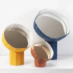 Girasole 20 Pink Table Mirror by Paronetto and Botticelli