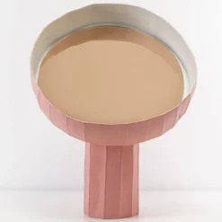 Girasole 40 Pink Table Mirror by Paronetto and Botticelli