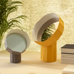 Girasole 20 Purple Table Mirror by Paronetto and Botticelli