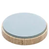 Giza Leather & Marble Round Box #7