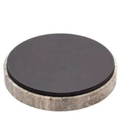 Giza Leather & Marble Round Box #2