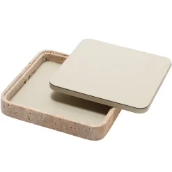 Giza Leather & Marble Square Box #3