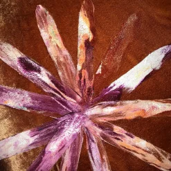 Glass Flower Cushion