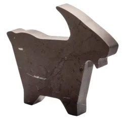 Goat Large Gray Statuette by Alessandra Grasso