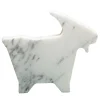 Goat Large White Statuette by Alessandra Grasso