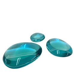 Gocce Set Of Three Crystal Sculptures