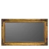Gold Guantiera Frame Horizontal Wall Mirror