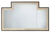 Gold Vogue 2 Wall Mirror